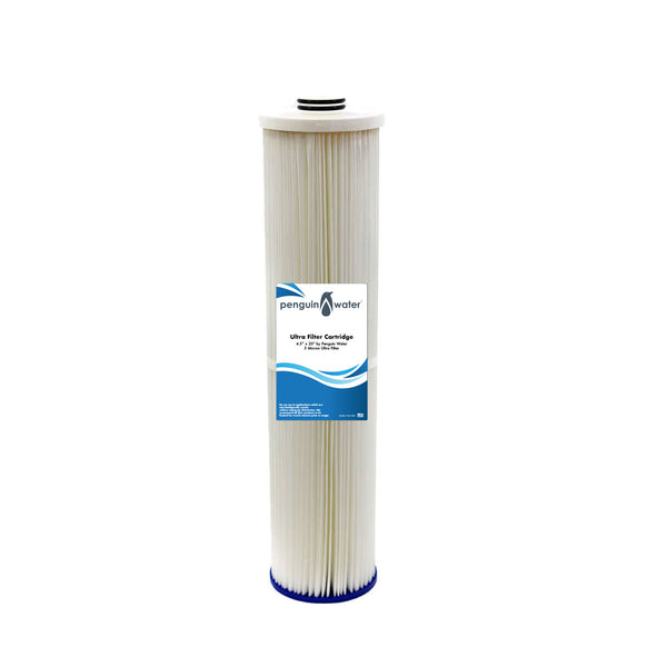 Penguin Water 5 Micron Filter Cartridge - 4.5" x 20" 222 End Cap