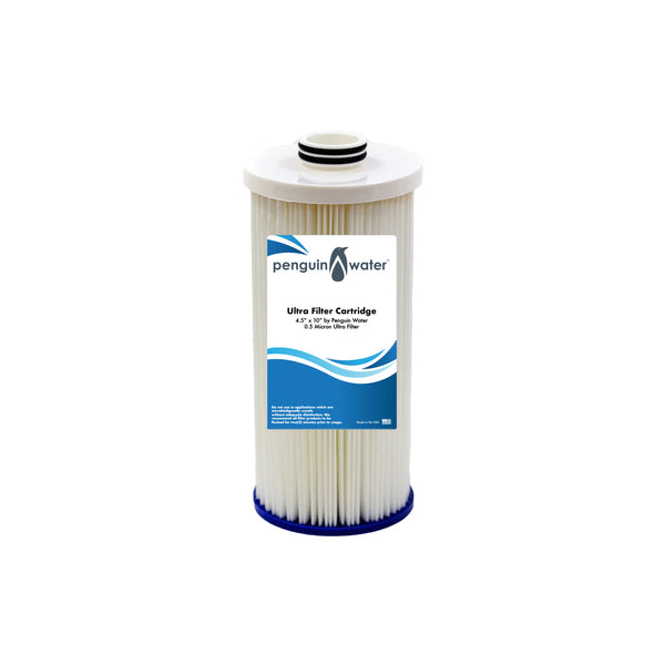 Penguin Water 20 Micron Filter Cartridge - 4.5" x 10" 222 End Cap